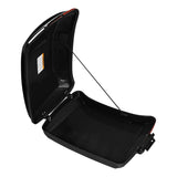 HR3 Sunset Orange / Sunset Black Fade 5.5" Razor Style Tour Pack Luggage For 14-24 Harley Touring