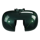 HR3 Deep Jade Pearl Fuel Gas Tank For 2008-2023 Harley Touring Models