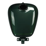 HR3 Deep Jade Pearl Fuel Gas Tank For 2008-2023 Harley Touring Models