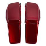 HR3 Velocity Red Sunglo 2016S Hard Saddlebags (Regular) For 14-23 Harley Touring