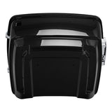 HR3 Black Quartz 2016RGS King Size Tour Pack Luggage with Speaker Cut Outs For 14-24 Harley Touring