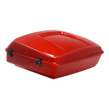 HR3 Whiskey Fire 10.7" Chopped Style Touring Trunk Luggage For 23+ Harley Touring