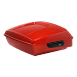 HR3 Whiskey Fire 10.7" Chopped Style Touring Trunk Luggage For 23+ Harley Touring