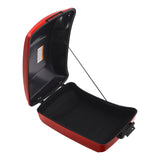 HR3 Whiskey Fire 10.7" Chopped Style Touring Trunk Luggage For 23+ Harley Touring