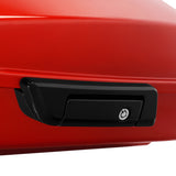 HR3 Whiskey Fire 10.7" Chopped Style Touring Trunk Luggage For 23+ Harley Touring