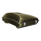 HR3 Olive Gold 5.5" Razor Style Touring Trunk Luggage For 14-24 Touring