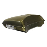 HR3 Olive Gold 5.5" Razor Style Touring Trunk Luggage For 14-24 Touring