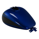 HR3 Candy Cobalt / Indigo Ink Gas Tank For 2008-2023 Harley Touring Models