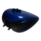 HR3 Candy Cobalt / Indigo Ink Gas Tank For 2008-2023 Harley Touring Models