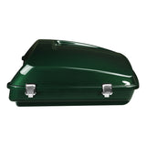 HR3 Deep Jade Pearl 5.5" Razor Style Tour Pack Luggage For 14-24 Harley Touring