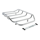 HR3 Chrome Luggage Rack Trunk Rail Top Fit For Harley King/Chopped/Razor Tour Pak Touring