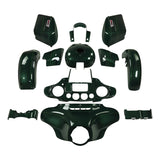 HR3 Deep Jade Pearl Complete Body Fairing Kit For Harley Street Glide Special FLHXS 14-23