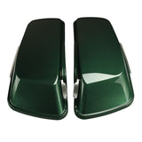 HR3 Deep Jade Pearl / Vivid Black Hard Saddlebags (Regular) For 14-23 Harley Touring