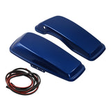 HR3 Superior Blue Hard Saddlebag Lids Fit For STREET GLIDE SPECIAL FLHXS 2015-2017、2022