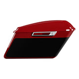 HR3 Billiard Red / Vivid Black 2021RGS Hard Saddlebags (Regular) For 14-23 Harley Touring