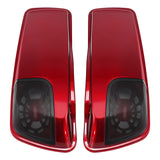 HR3 Velocity Red Sunglo 2017S CVO Saddlebag Lids With 5" x 7" Speaker Cutouts For Harley Touring Models 2014-2023