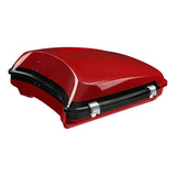 HR3 Billiard Red / Vivid Black 2021RGS 5.5" Razor Style Tour Pack Luggage For 14-24 Harley Touring