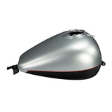 HR3 Brilliant Silver Pearl /Vivid Black Fuel Gas Tank For 2008-2023 Harley Touring Models