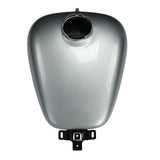 HR3 Brilliant Silver Pearl /Vivid Black Fuel Gas Tank For 2008-2023 Harley Touring Models