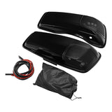 HR3 Vivid Black CVO Saddlebag Lids With 5" x 7" Speaker Cutouts For Harley Touring Models 2014-2023