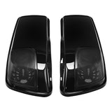 HR3 Vivid Black CVO Saddlebag Lids With 5" x 7" Speaker Cutouts For Harley Touring Models 2014-2023