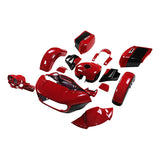 HR3 Billiard Red / Vivid Black 2021RGS Road Glide Special Fairing Kit
