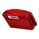 HR3 Wicked Red Hard Saddlebags Harley Hard Bags ( Regular) For 14-23 Harley Touring