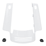 HR3 Stone Washed White Pearl Rear Fender Filler Panel For Harley 2014-2023 FLHX FLHXS, 2015-2023 FLTRX FLTRXS