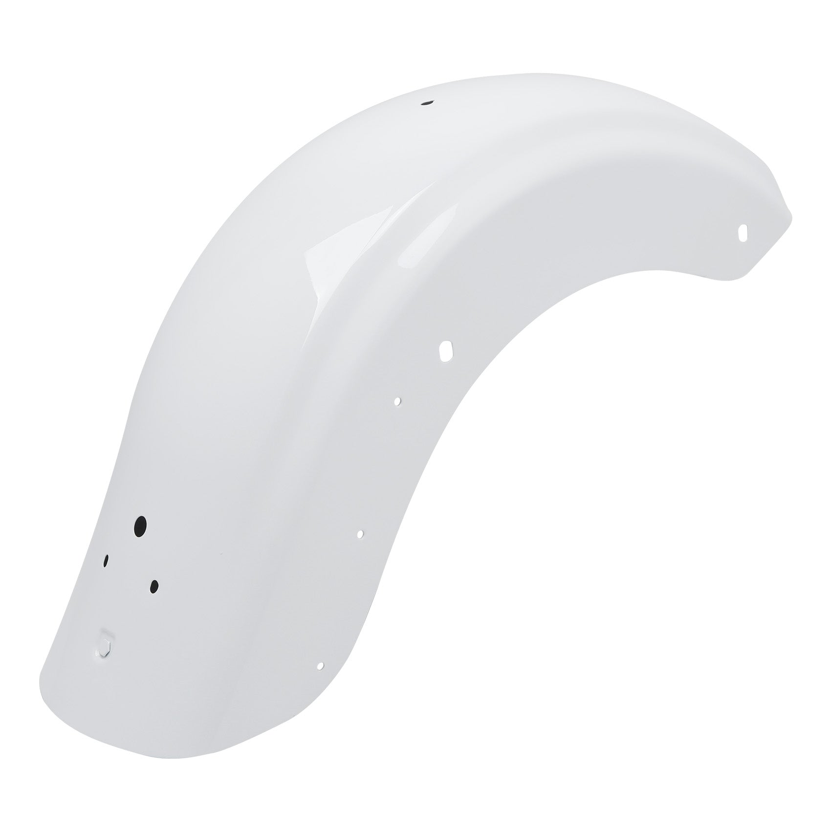 HR3 Stone Washed White Pearl Motorcycle Rear Fender Mudguard For Harley CVO Touring 2009-2022