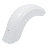 HR3 Stone Washed White Pearl Motorcycle Rear Fender Mudguard For Harley CVO Touring 2009-2022