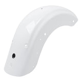 HR3 Stone Washed White Pearl Motorcycle Rear Fender Mudguard