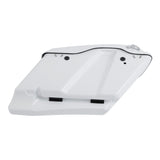 HR3 Stone Washed White Pearl CVO Stretched Saddlebags