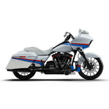 HR3 White Flake Fade Road Glide Special Fairing Kit