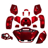 HR3 Velocity Red Sunglo 2017S Complete Body Fairing Kit For Harley Road Glide Special FLTRXS 15-23