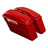 HR3 Billiard Red Hard Saddlebags (Regular) For 14-23 Harley Touring