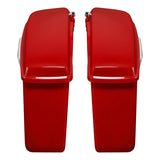 HR3 Billiard Red Hard Saddlebags (Regular) For 14-23 Harley Touring