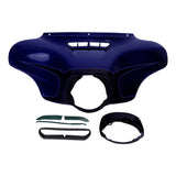 HR3 Zephyr Blue / Black Sunglo Outer Batwing Fairing Cowl Upper 2020 STREET GLIDE SPECIAL （FLHXS）