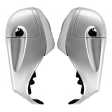 HR3 Brilliant Silver Pearl 2015SGS Vented Lower Fairing Kit With 6.5" Speaker Pods For Harley Touring models 2014-2024