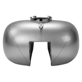 HR3 Brilliant Silver Pearl Fuel Gas Tank For 2008-2023 Harley Touring Models