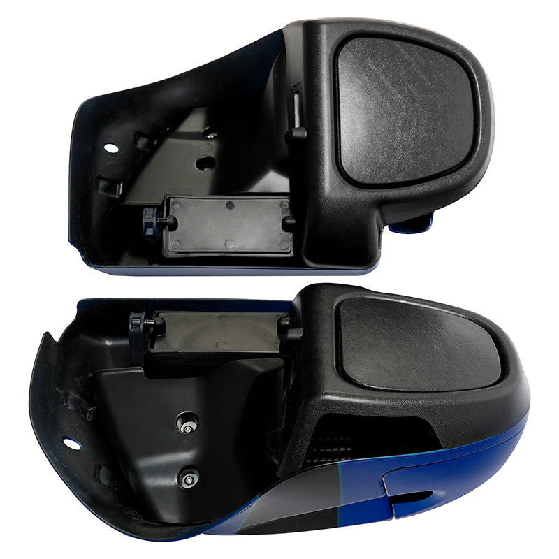 HR3 Candy Cobalt / Indigo Ink Vented Lower Fairing Kit (Fits water cooled models)