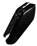 HR3 Black Earth & Vivid Black Mid Frame Air Heat Deflectors For Harley Touring and Trike Models 17-24