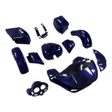 HR3 Zephyr Blue / Black Sunglo Complete Body Fairing Kit For Harley Road Glide Special FLTRXS 15-23