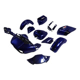 HR3 Zephyr Blue / Black Sunglo Complete Body Fairing Kit For Harley Road Glide Special FLTRXS 15-23