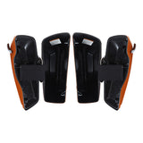 HR3 Amber Whiskey CVO Stretched Saddlebags For 14-23 Harley Touring