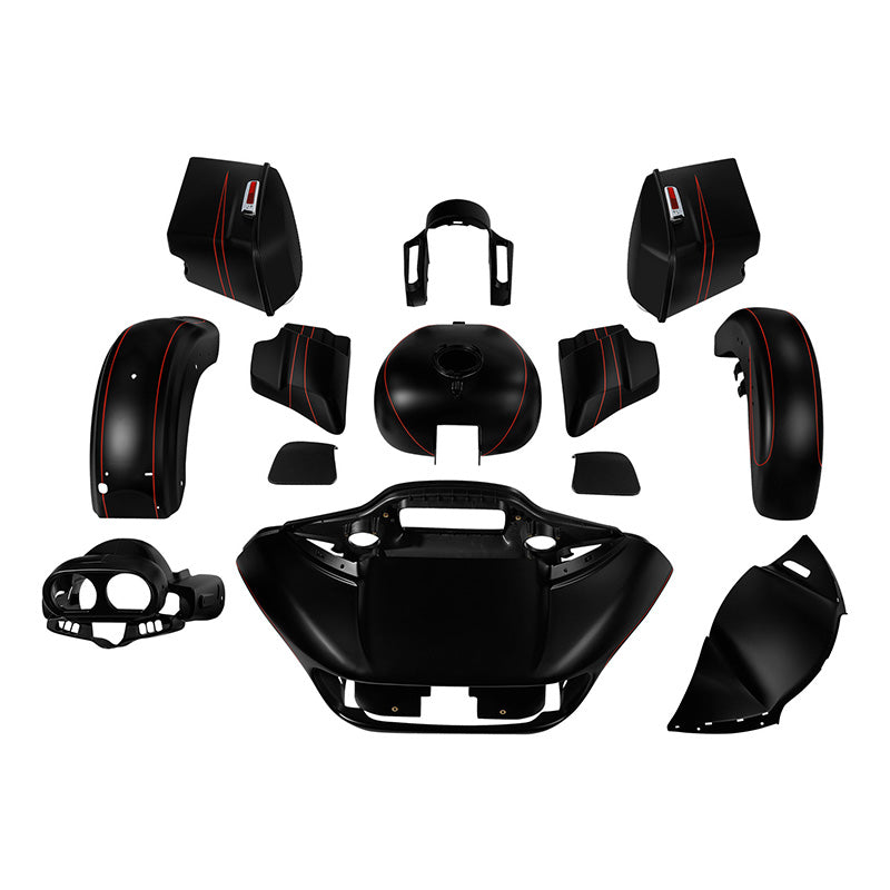 HR3 Black Denim Special 2015 Road Glide Special Fairing Kit