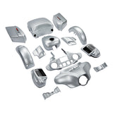 HR3 Brilliant Silver Pearl Complete Body Fairing Kit For Harley Ultra Limited  FLHTK 14-23