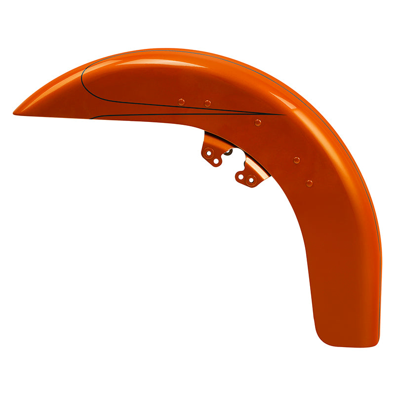 HR3 Amber Whiskey Motorcycle Front Mudguard Fender