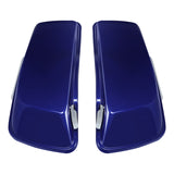 HR3 Zephyr Blue / Black Sunglo CVO Stretched Saddlebags For 14-23 Harley Touring