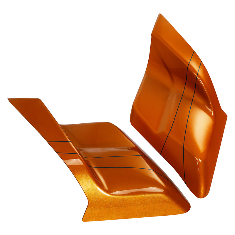 HR3 Amber Whiskey Stretched Side Covers 2015 FLTRXS 2015FLHXS
