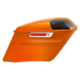 HR3 Amber Whiskey 2015 Special CVO Stretched Saddlebags with Speaker Lids